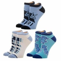 Yuri on Ice Anime Novelty Logo Ankle Socks 3 Pairs Shoe Size 5-10 Sock Size 9-11 - £15.46 GBP