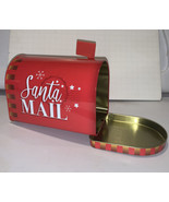 ALEF Christmas/Holiday Letters to Santa Decorative Tin Mailbox, 6&quot; x 3.5... - £8.55 GBP