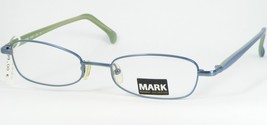 Mark 6302 01 Steel Blue /GREEN Eyeglasses Glasses Metal Frame 51-18-135mm - $47.90