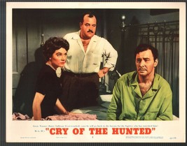 Cry of the Hunted-Lobby Card-#2-1953-Barry Sullivan-Polly Bergen - £37.38 GBP
