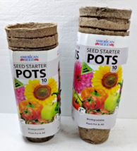 21 Seed Starter Pots Pot American Seed Biodegradable - $11.87