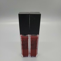 2 Maybelline Color Sensational Vivid Matte Liquid Lipstick Red Punch #36 - £6.65 GBP