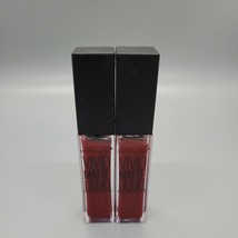 2 Maybelline Color Sensational Vivid Matte Liquid Lipstick Red Punch #36 - £6.21 GBP