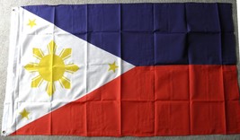 PHILIPPINES POLYESTER INTERNATIONAL COUNTRY FLAG 3 X 5 FEET - $8.50