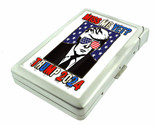 Donald Trump L5 100&#39;s Size Cigarette Case Built in Lighter Metal Wallet - $21.73
