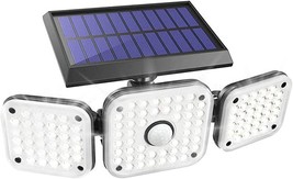 Outdoor Solar Lights with Motion Sensor, 3 Modes, for Garage, Yard, Gard... - £15.45 GBP