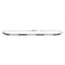 Diana M Jewels Diamond And Gemstone Tennis Bracelet Size One Size - $736.56