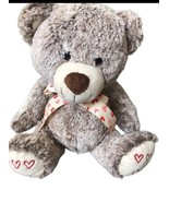 Best Made Toys Teddy Bear Dated 2016 Pre Owned Heart With Heart Bow And ... - $14.43