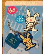 2006 It&#39;s Happy Bunny Charm Necklace (You&#39;re Funny Looking) *NEW* DTC - $224.76 MXN
