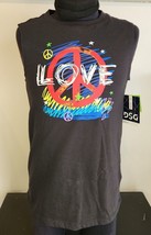 Youth Pride Tank Top Shirt LOVE Peace Sign Colorful Gay Pride Inclusion - $4.99+