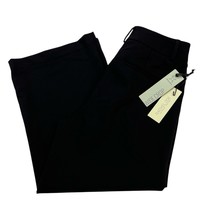 Rachel Zoe Pants Womens 6 Black Hi Rise Wide Leg Jersey Knit Office Capsule - $37.49