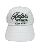 Polo Ralph Lauren Ralph&#39;s Coffee New York NYC Baseball Hat Cap White NEW - $1,370.01 MXN