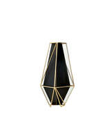 Anyhouz 34cm Gold Black Luxury Tabletop Home Decor Modern Art Living Roo... - £77.01 GBP+