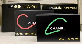 100% Authentic Chanel Handbag Classic Flap Magnetic Storage Bag Purse Box - £120.63 GBP