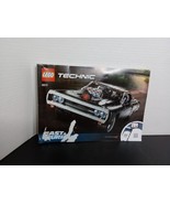 Lego 42111 Technic Dom&#39;s Charger Instruction Manual Only - £9.31 GBP