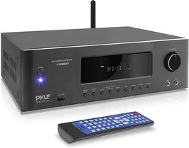 1000W Bluetooth Home Theater Receiver - 5.2Ch Surround Sound Stereo, Black - £257.75 GBP