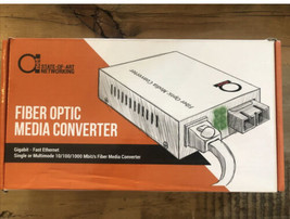 ADnet Gigabit Fiber Optic Media Converter ONet State Of The Art Networking - £8.65 GBP