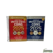 2025 Red Book Price Guide, Spiral and 2025 Blue Book, Handbook of U.S. C... - $28.99