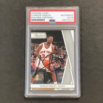 2010-11 Panini Prestige #122 Charles Oakley Signed Card AUTO PSA Slabbed Knicks - £63.26 GBP