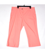 Briggs Women&#39;s Peach Capri Pant&#39;s Size 18 - £14.20 GBP