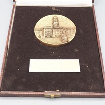 Vintage Vercelli Italie Médaille Plaque Avec / Boîte - £44.35 GBP