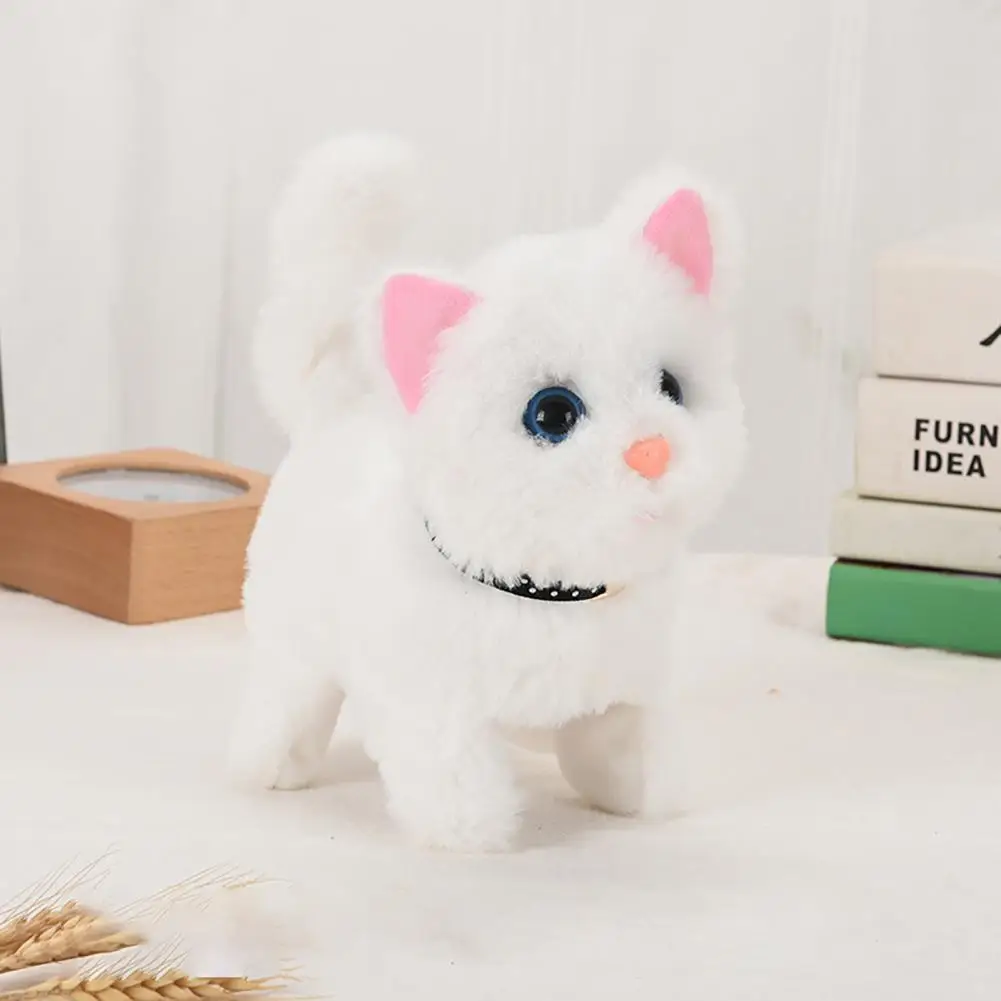 Practical Electronic Pets Robot Cat Toy Cat Plush Toys Plush  High Simulation - £13.03 GBP+