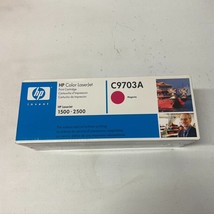 Genuine HP Color LaserJet TONER C9700A C9702A C9703A Black Magenta Yellow New - $49.49