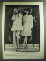 1974 Peck &amp; Peck Maincoats by London Fog Advertisement - £14.44 GBP