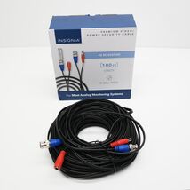 Insignia NS-SBNC100P92 100' 4K In-Wall Premium Video/Power Security Cable - $10.99