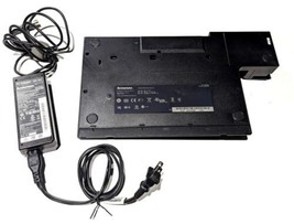 Lenovo ThinkPad Mini Dock Series 3 75Y5734 Type 4337 w/ 90W AC Adapter No Keys - £10.16 GBP
