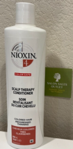 Nioxin System 4 Scalp Therapy Conditioner 16.9 oz/500 ml Color Safe - $22.51