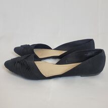 Seychelles Flats Womens 11 M Mimosa Pointed Toe Knotted Black Shoes Comfort - $18.80