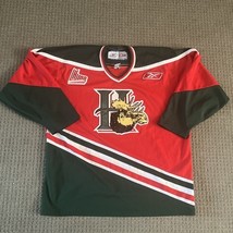 HALIFAX MOOSEHEADS  RED CCM/REEBOK AIR KNIT JERSEY ADULT XL 54 RETRO RARE! - $125.52