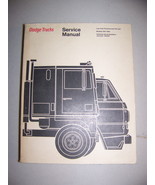 DODGE TRUCK SERVICE MANUAL TILT &amp; LOW CAB FORWARD 500 600 700 800 900 1000 - $64.78