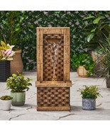 Handcrafted Outdoor Floor Fountain w/ Light - $5,483.18 MXN
