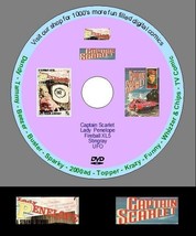 Captain Scarlet, Lady Penelope &amp; 3 Other Comic Series on DVD. UK Classic Comics. - £4.82 GBP