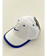 Nike Boy&#39;s 2505-W4W Cap Hat White Blue Swoosh ( 4-7 yrs ) - $94.09 CAD