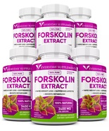 6 Pack of Forskolin Maximum Strength 100% Pure 3400mg - Forskolin Extract - $736.23 MXN