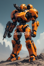 Titan Ember – Elite Assault Mech of the Wastelands - €4,31 EUR