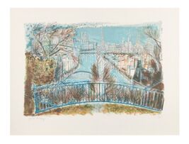 An item in the Art category: "Paris" by Eduoard Georges Mac'Avoy Lithograph on Paper LE of 100 26" x 19"
