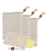 20x Drawstring Exfoliating Soap Bags Foaming Net Saver Pouch for Bath Sh... - $36.15 CAD