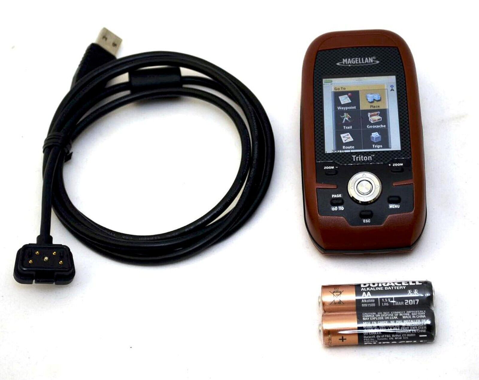 Magellan Triton 300 Handheld GPS Navigator Unit portable waterproof hiking cave - $59.35