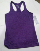 NWT Ideology Women&#39;s Purple Burnout Essential Semi fitted Tank XS X-small - £10.21 GBP