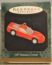 Hallmark 1997 Corvette - 40th Anniversary - Miniature Ornament - £9.48 GBP