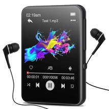 32Gb Mp3 Player With Bluetooth, Full Touch 2.4 Screen Mp3 And Mp4 Player Built-I - £47.95 GBP