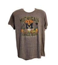 2016 Michigan Wolverines Capital One Orange Bowl Adult Gray XL TShirt - £11.61 GBP
