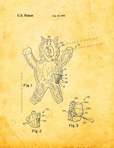 Giant Gummy Bear Patent Print - Golden Look - £6.38 GBP+