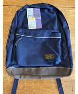 Vintage 90s NOS Mead Five Star XL Backpack Navy Blue - £23.41 GBP