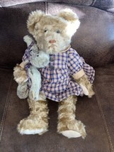 HILDEGARD GUNZEL BARTON’S CREEK MOMMA &amp; BABY TEDDY BEAR SET ANNE &amp; HONEY - £36.17 GBP