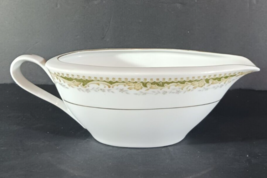 Queen Anne Signature Collection Gravy Boat Green Select Fine China - £11.82 GBP